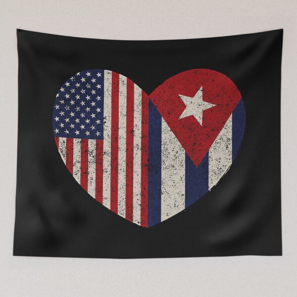 Item preview, American Cuban Flag Free Cuba designed and sold by Go-Fun.