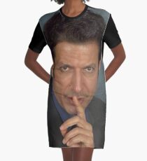 Jeff Goldblum Graphic T-Shirt Dress
