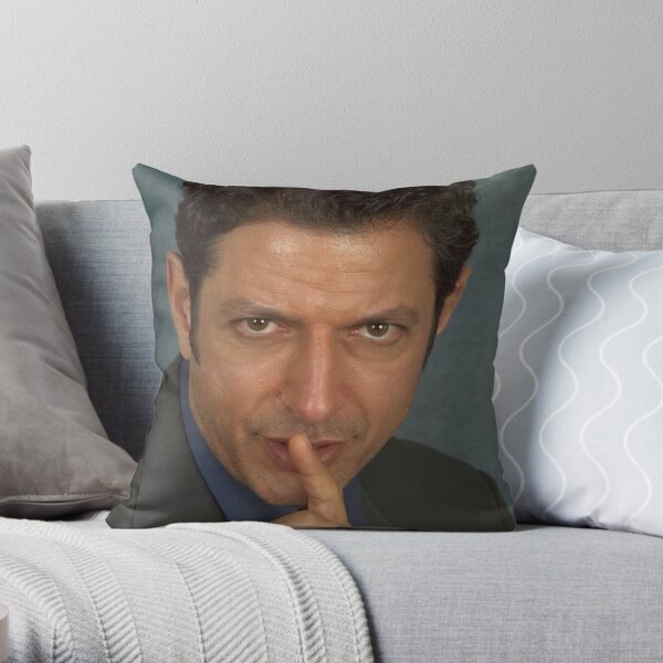 Jeff Goldblum Throw Pillow