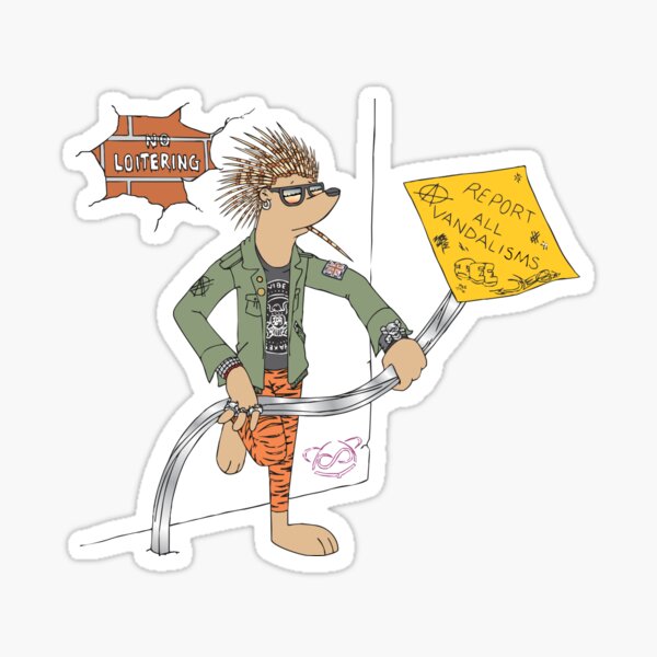 Punk Rock Vibes Sticker