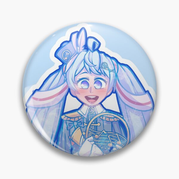 Item preview, Snow Miku 2020 Pin designed and sold by Shawzii.