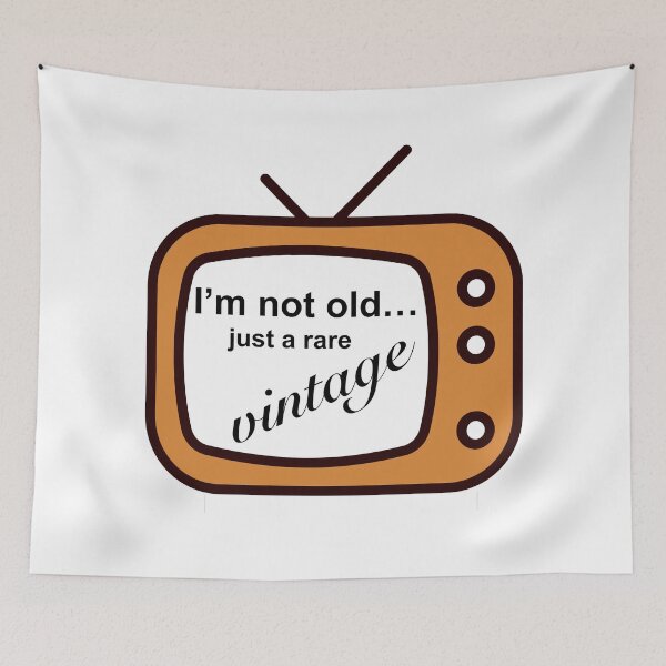 Item preview, I’m not old…just a rare vintage  designed and sold by PipsqueakEarth.