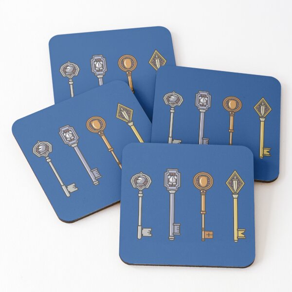 Item preview, Resident Evil Mansion Keys designed and sold by threadfulcat.