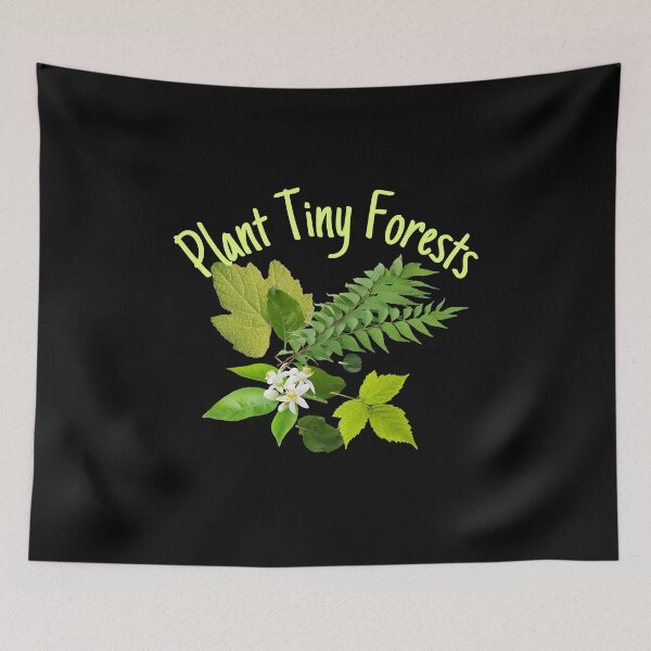 Item preview, Plant Tiny Forests A Wonderful Ecological Statement Design designed and sold by EarthArtDesigns.