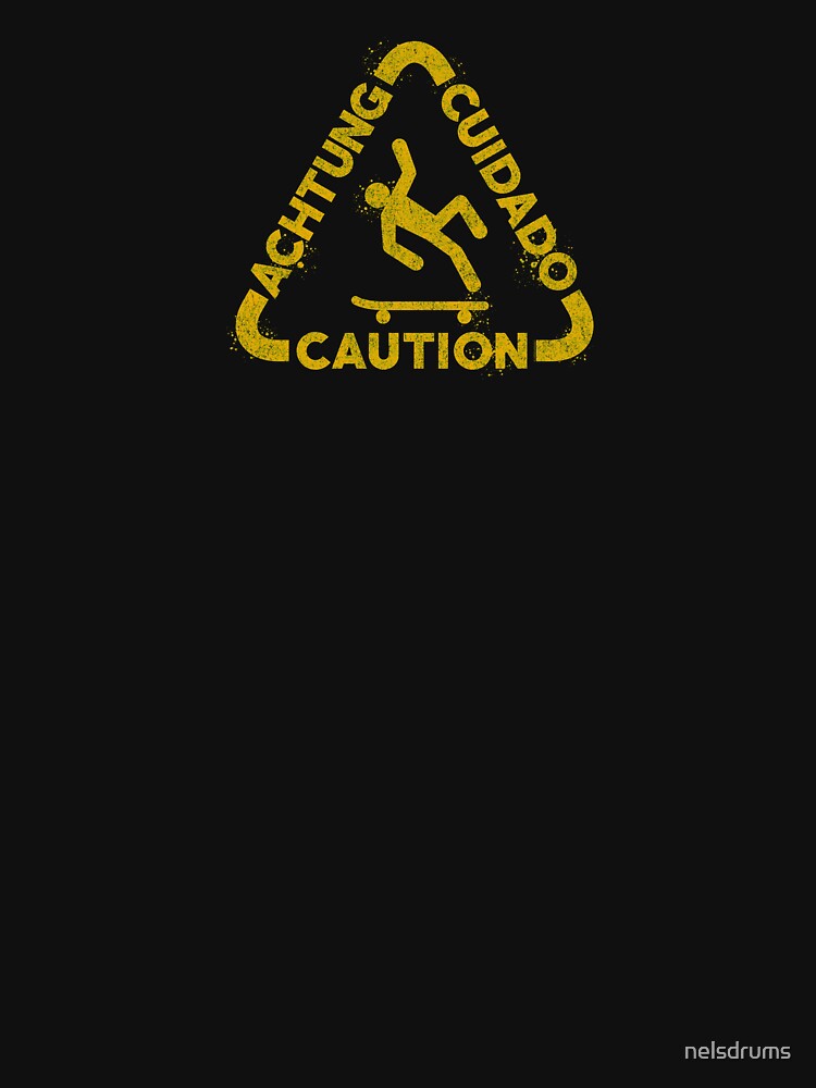 Caution Skateboarders by nelsdrums