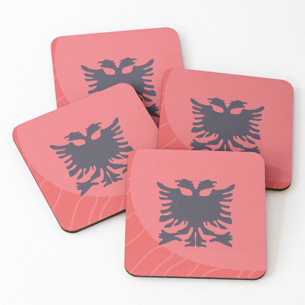 Item preview, Albania Flag Country Isolated Icon designed and sold by MIDDLX.