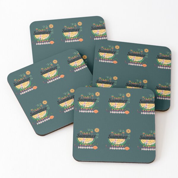 Item preview, Cute summer design printed Sweet summer time  designed and sold by Kamzzi.