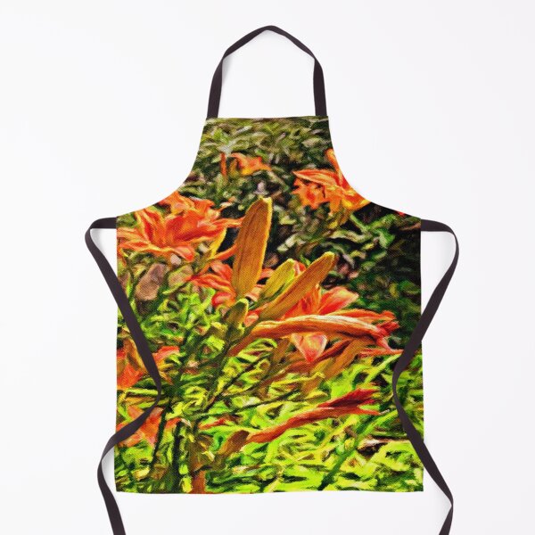 Item preview, Orange Lilies of the Imagination designed and sold by Pamela Storch.