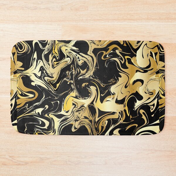 Item preview, Black and Golden marble Pattern Texture, Black and Golden marble Pattern, Black and Gold designed and sold by graphic-genie.