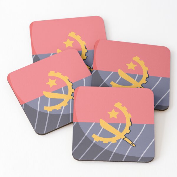 Item preview, Angola Flag Country Isolated Icon designed and sold by MIDDLX.