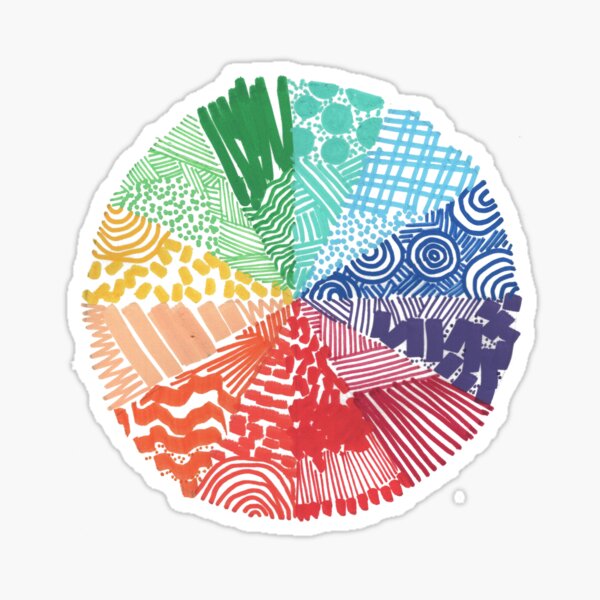Item preview, Line Design Color Wheel designed and sold by LauraKozdra.