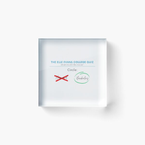 Item preview, The Kissing Booth 3 Elle Evans College Decision  designed and sold by alanaf1.