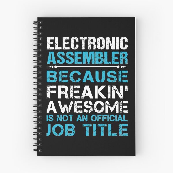 Item preview, Electronic Assembler T Shirt - Freaking Awesome Gift Item Tee designed and sold by eroscamila.