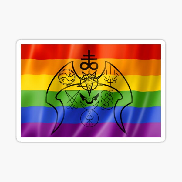 United Aspects of Satan (Pride Flag) Sticker