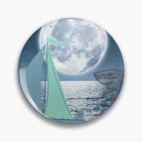 Item preview, Beware Of The Full Moon Black Shark Attack Mystery designed and sold by Darlene Douglas-Jackson.