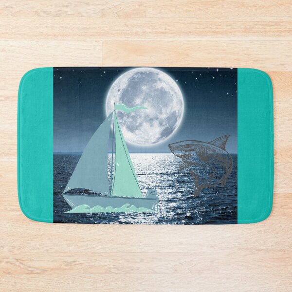 Item preview, Beware Of The Full Moon Black Shark Attack Mystery designed and sold by Darlene Douglas-Jackson.