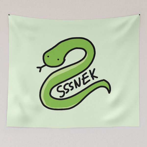 Item preview, Green snek designed and sold by Nikamii.