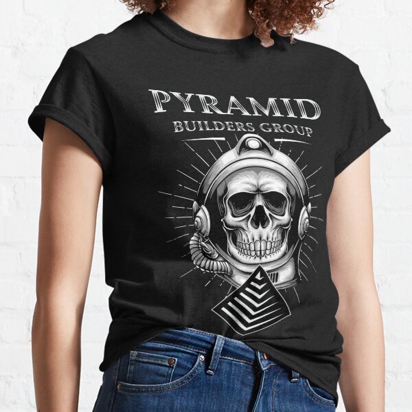 Pyramid Builders Group Astronaut Theorist Classic T-Shirt