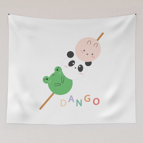 Item preview, Dango Animal Digital Art designed and sold by GinaArtHut.
