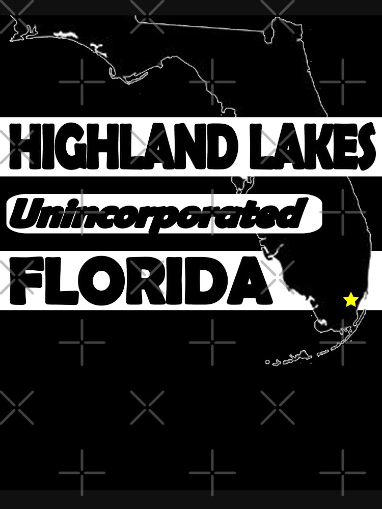Thumbnail 7 of 7, Classic T-Shirt, HIGHLAND LAKES, FLORIDA UNINCORPORATED designed and sold by Michael Branco.