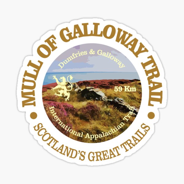 Item preview, Mull of Galloway Trail (rd) designed and sold by curranmorgan.