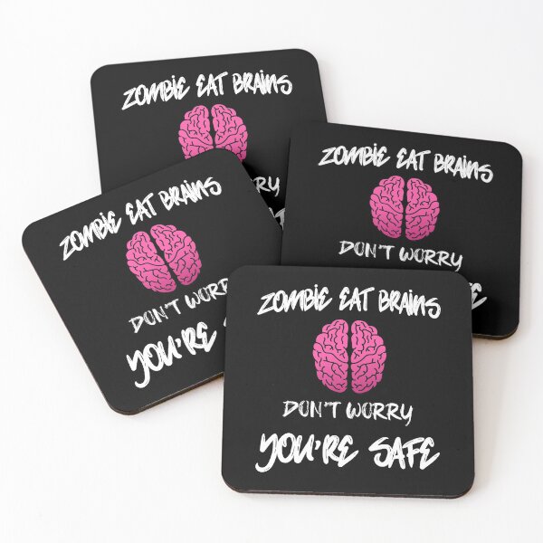 Item preview, Zombie Eat Brains Don't Worry Your Safe designed and sold by InkonoStore.