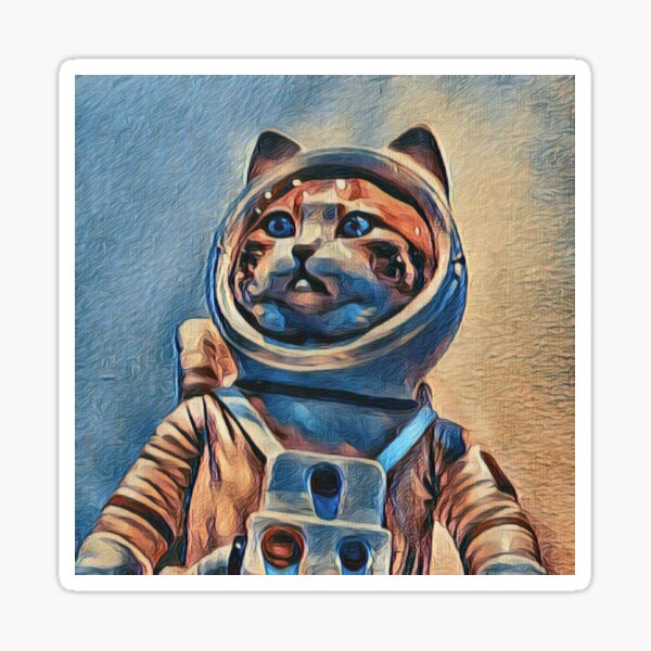 Item preview, Space Kitty … designed and sold by 3PointClick.