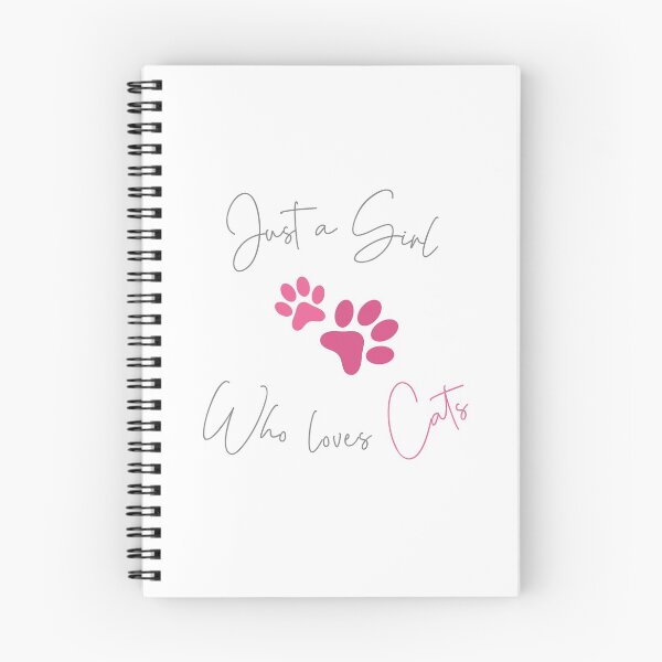 Item preview, Just a Girl Who Loves Cats designed and sold by smartcircle.