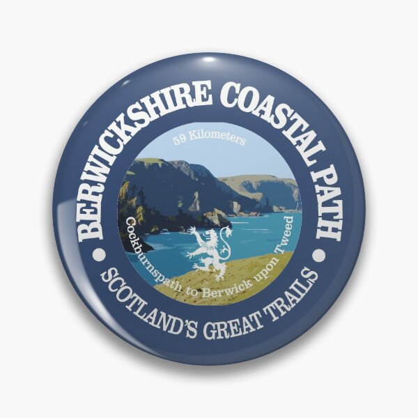 Item preview, Berwickshire Coastal Path (rd) designed and sold by curranmorgan.