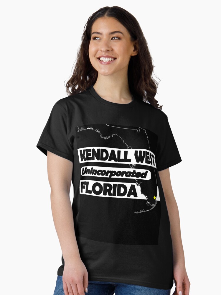 Thumbnail 2 of 7, Classic T-Shirt, KENDALL WEST, FLORIDA UNINCORPORATED designed and sold by Mbranco.