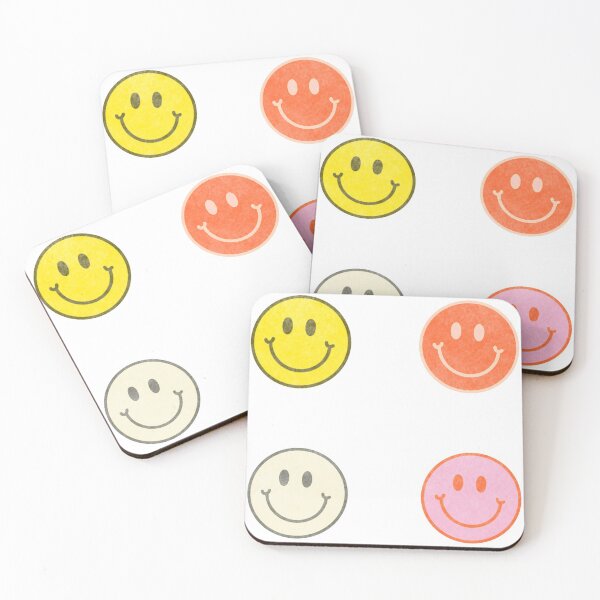 Item preview, 4-Pack Retro Colors: Pink, Yellow, Orange designed and sold by Art by Amanda.