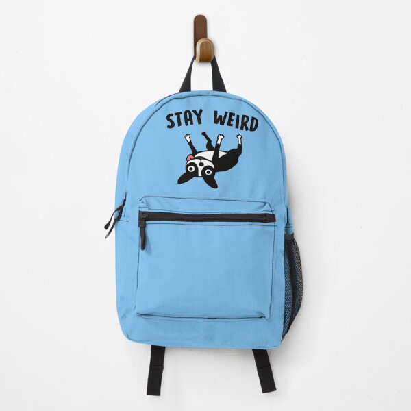 Item preview, Stay Weird - Funny Boston Terrier Cartoon Dog designed and sold by Jenn Inashvili.