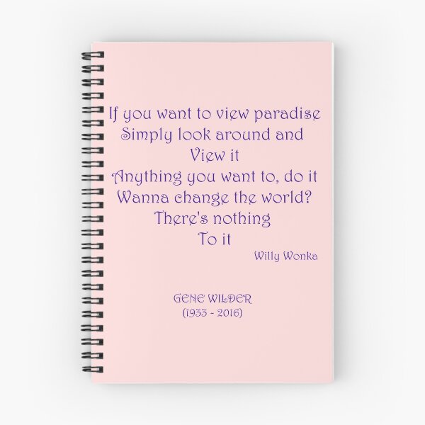 Item preview, If you want to view paradise - Gene Wilder designed and sold by Ares286.