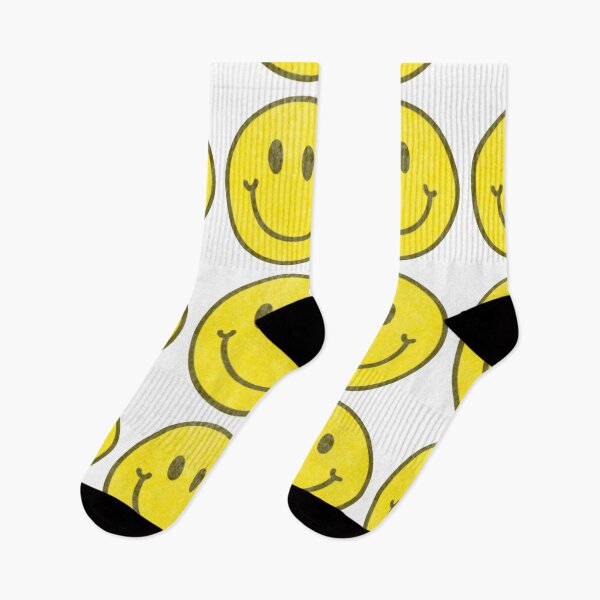 Item preview, Retro Yellow Textured Smile designed and sold by Art by Amanda.