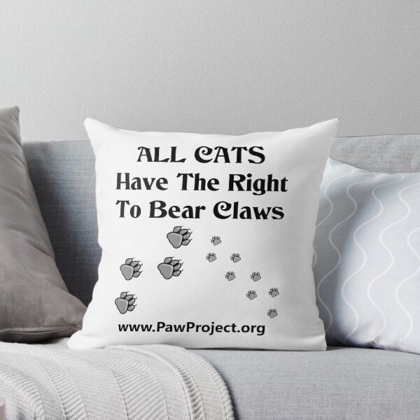 Item preview, Right to Bear Claws - Black & White    designed and sold by PawProject.
