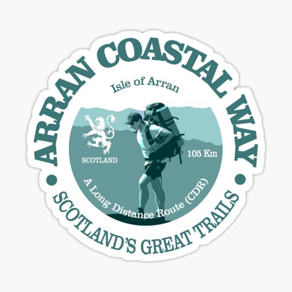 Item preview, Arran Coastal Way (T) designed and sold by curranmorgan.
