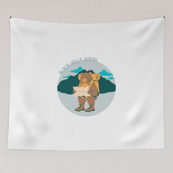 Item preview, Black Hills Hiking Art designed and sold by Nestledlife.