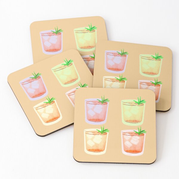 Item preview, Cool Beverages Mixed Drinks Summertime On The Patio Pattern designed and sold by H3designs.