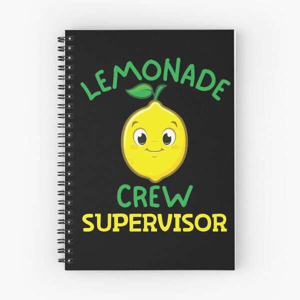Item preview, Lemonade Crew Supervisor Funny Design designed and sold by S-JDesigns.