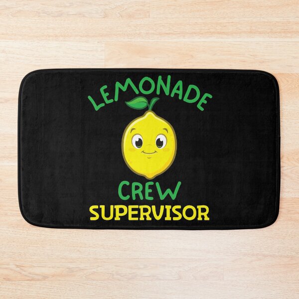 Item preview, Lemonade Crew Supervisor Funny Design designed and sold by S-JDesigns.