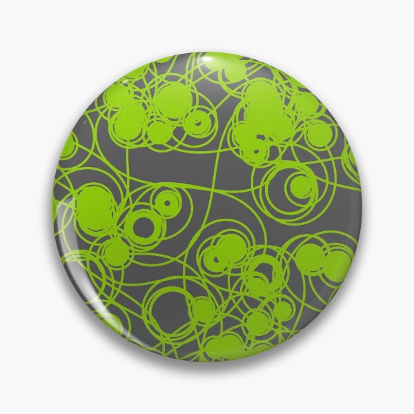 Item preview, Spiral chaotic design - lime and grey designed and sold by rahilvalani.