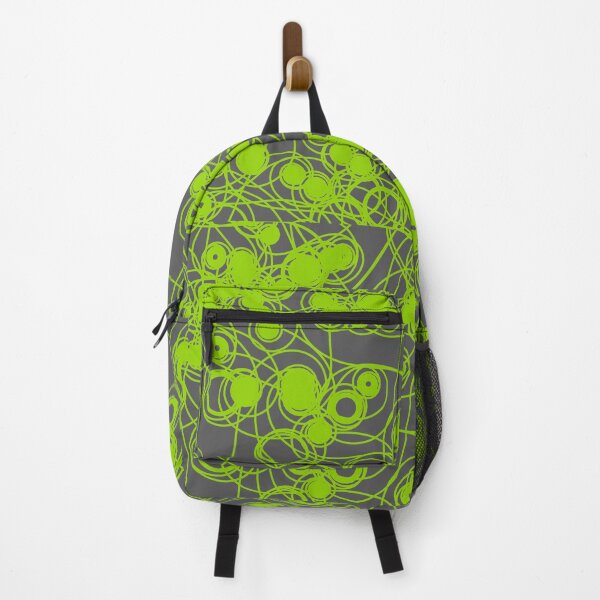 Item preview, Spiral chaotic design - lime and grey designed and sold by rahilvalani.