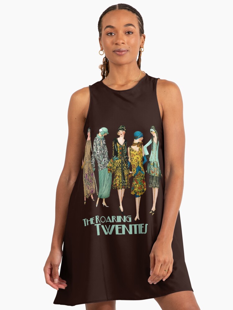 Roaring 20s Flapper Girls " A-Line Dress for Sale by joseech | Redbubble