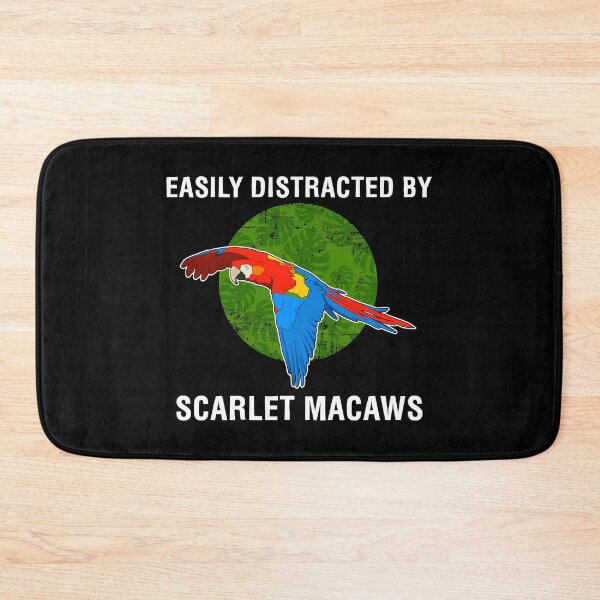 Item preview, Funny Parrot Owner Distracted By Scarlet Macaws graphic designed and sold by jakehughes2015.