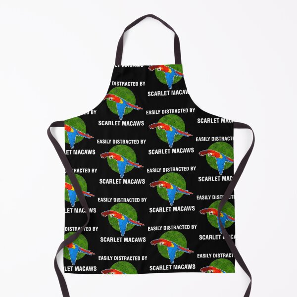 Item preview, Funny Parrot Owner Distracted By Scarlet Macaws graphic designed and sold by jakehughes2015.