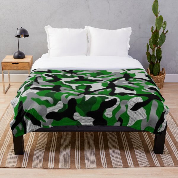 Aperçu de l'œuvre  Camouflage blanc et vert créée et vendue par WorldGalore21.