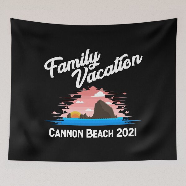 Item preview, Fun Matching Family Vacation Cannon Beach 2021 design designed and sold by jakehughes2015.