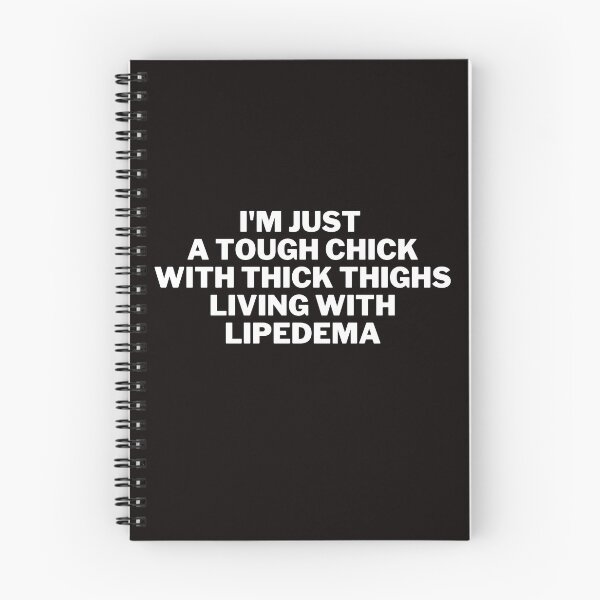 Item preview, i'm just  a tough chick with thick thighs living with lipedema designed and sold by markilemons.