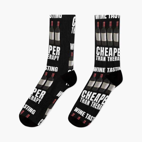 Item preview, Wine Tasting Cheaper Than Therapy designed and sold by Crafty-Mornings.