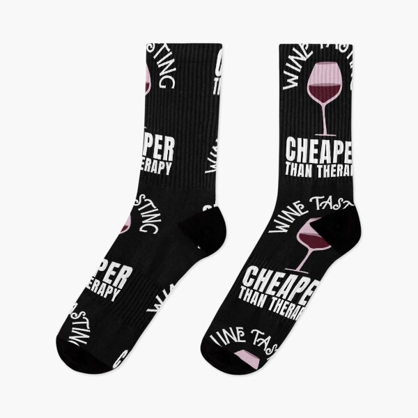Item preview, Wine Tasting Cheaper Than Therapy designed and sold by Crafty-Mornings.